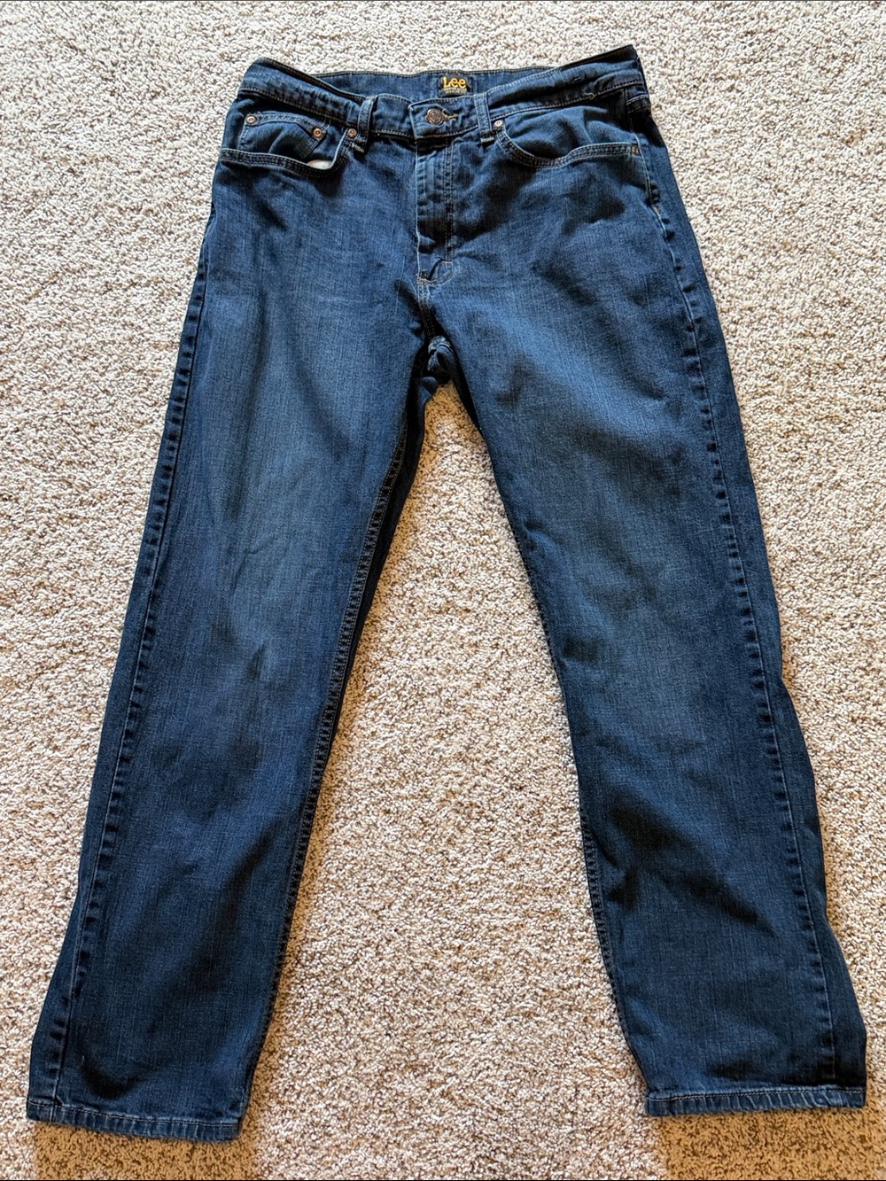 Lee Regular Fit Dark Jeans 33 X 30